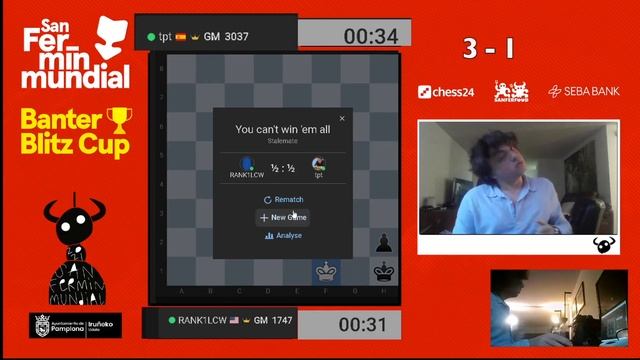 Hans Niemann Vs. David Anton Guijarro