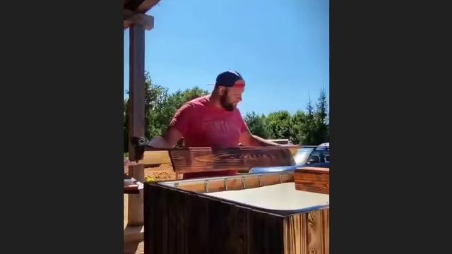 Купель из куба