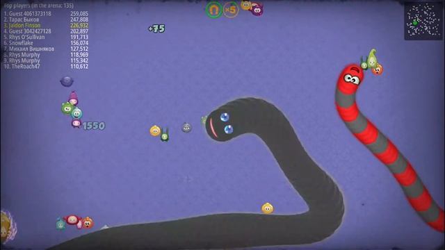 SILVER EYES BLACK WORM -WORMZONE IO GAME ONLINE GAME 2020 WORLD RECOD GAMEPLAY