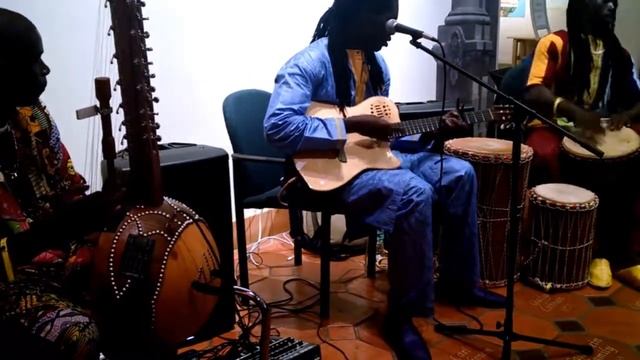 Amadou Fall / Ame Kora Performing LIVE with SeneAfrica