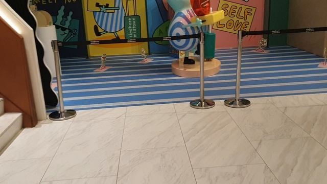 Цветы в дорогом отеле в Бангкоке