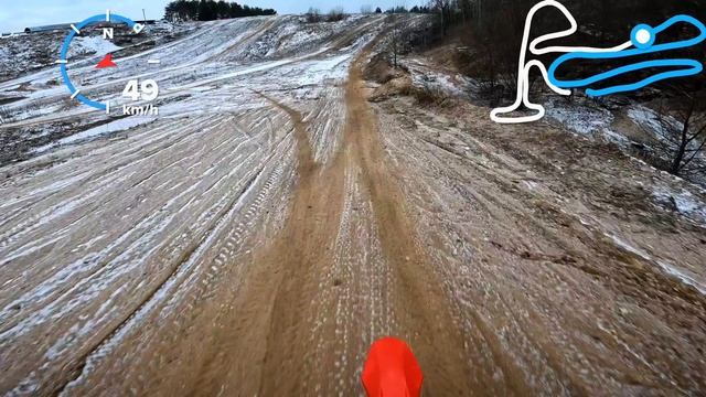Эндурист начинает сезон с кроссовой трассы.