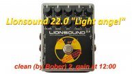 Lionsound 22.0 "Light Angel", clean (by Bober) 2, gain at 12:00