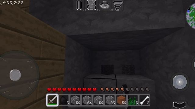 igrok.minecraft Сношу стену