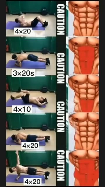 7 दिन में Six Pack ABS बनाए | Get Six Pack in 1 Week | Six Pack ABS Workout At Home #shorts #workou