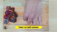 Mix Grapes, Dates, Tomato and You Will Thank Me - Simple Recipe