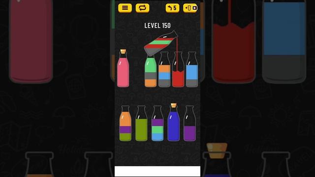 Soda Sort Puzzle - level 150