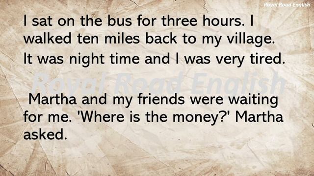 Learning English through story - An amazing story - Rich Man Poor Man - Interesting Story