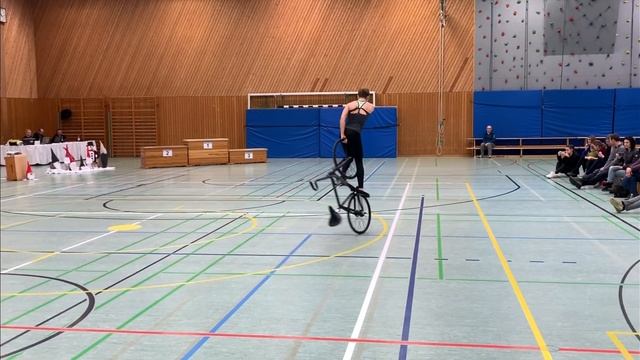 2020 Lena Leutgeb Kunstradfahren Kreismeisterschaft + Winterpokal Juniorinnen Wendlingen