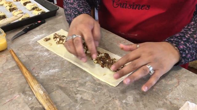 Super Easy Puff Pastry Almond and Date Bites in Gujarati