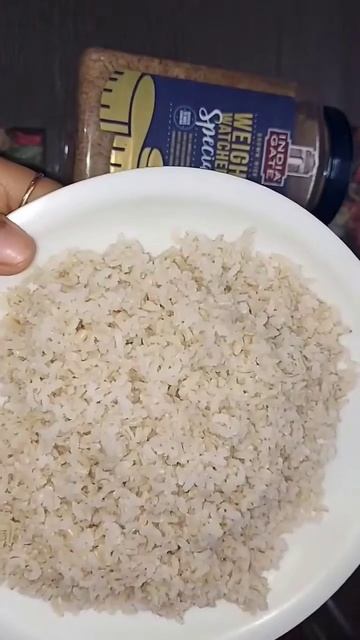 India Gate Weight Watchers Special Brown Rice Review #shorts #ytshorts #youtubeshorts #brownrice