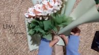 Cara membuat buket uang mawar yang gembul | diy rose money bouquet