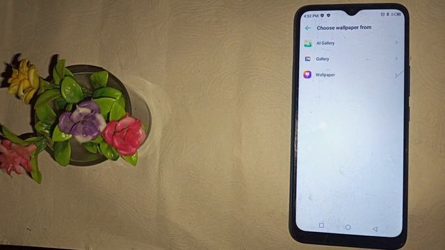 How to set wallpaper  in Tecno spark 6 air