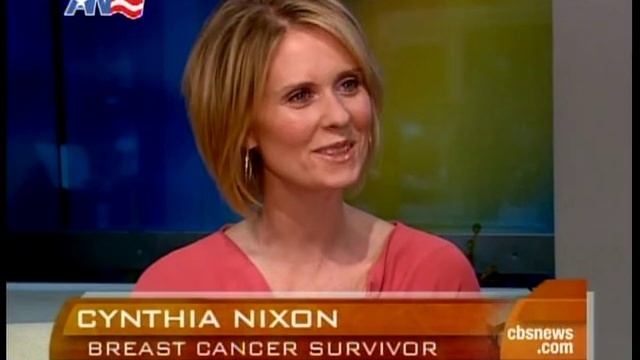 Cynthia Nixon speaks about breast cancer