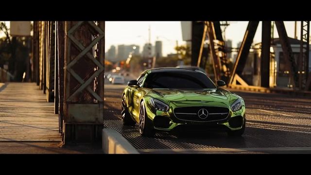 AMG GTs acid lime chrome