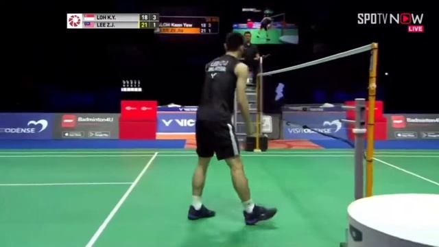 Denmark Open 2022 Lee Zii Jia MAS vs Loh Kean Yew SGP SEMI FINAL