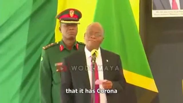 Tanzania President: A papaya, a quail and a goat tested positive for coronavirus