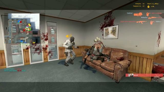 Coutner Strike: Source || IVA OFFICE || xtarantulz удиванился, Добрая решила тоже