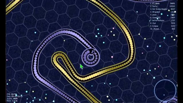 doris // 200 IQ gameplay // 53k // gulper io