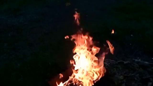 Fire in slow motion / Огонь в замедленной съемке
