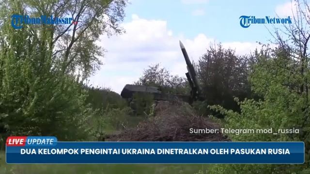 Detik-detik Pasukan Rusia Tumpas 2 Kelompok Pengintai Ukraina di Luhansk, Kena Sistem Artileri