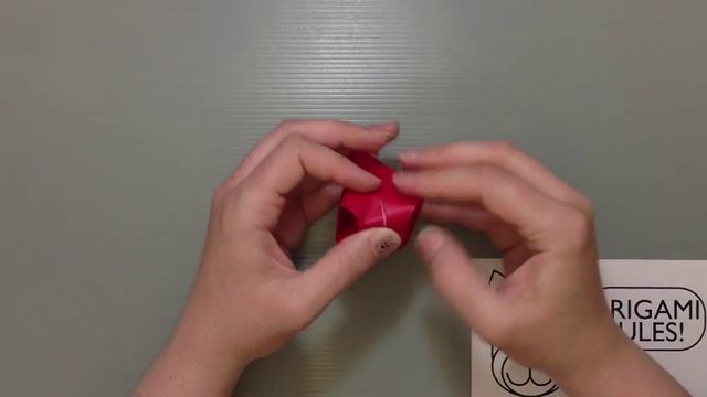 Daily Origami: 150 - Tulip