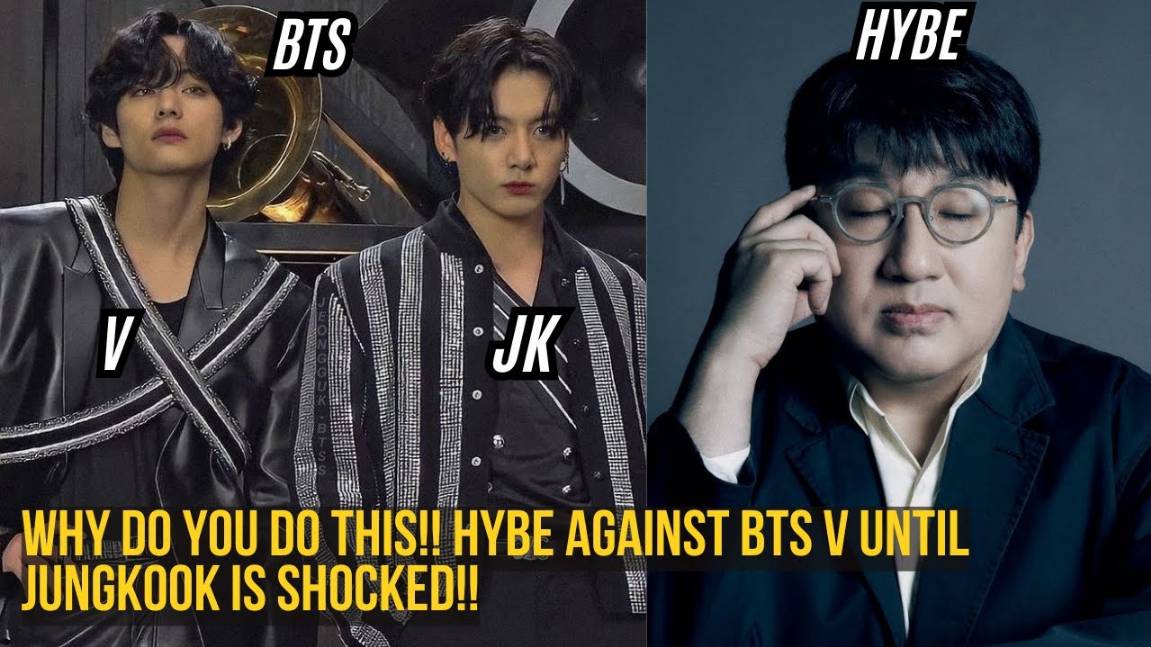 HYBE в большой беде! Ви из BTS принимает решение о своей карьере, Чонгук не может сдержать слез!