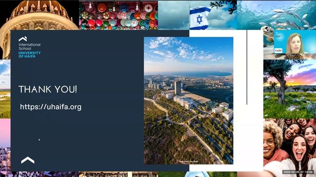 UHaifa International Info session May 26th 2024
