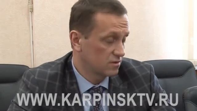 Карпинск с рабочим визитом посетил депутат Законодательного собрания СО Владимир Ильиных