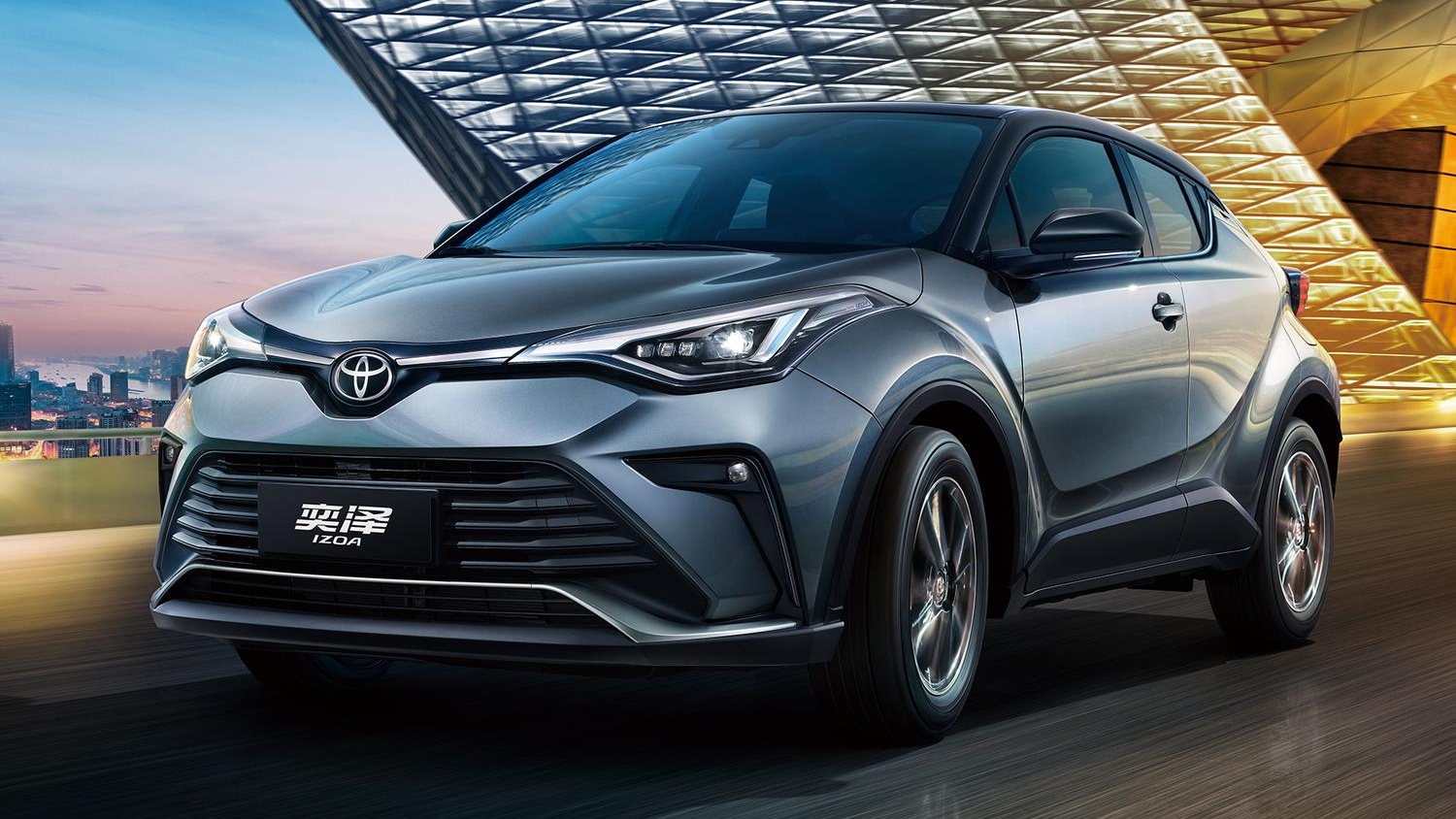 TOYOTA C-HR 2022г. установка авто-сигнализации PANDORA