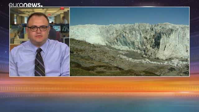 Fonte de glace record après l'arrivée de la canicule au Groenland