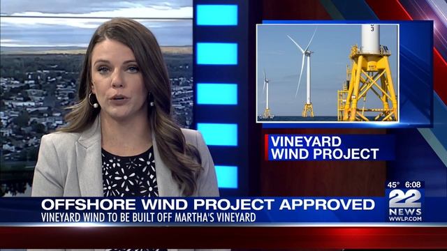 Nation's first wind project in federal waters approved off Martha's Vineyard