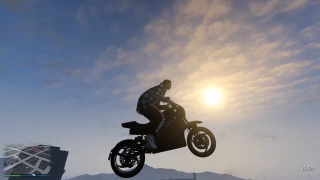 6000 часов байк движения выглядят так (GTA Online)