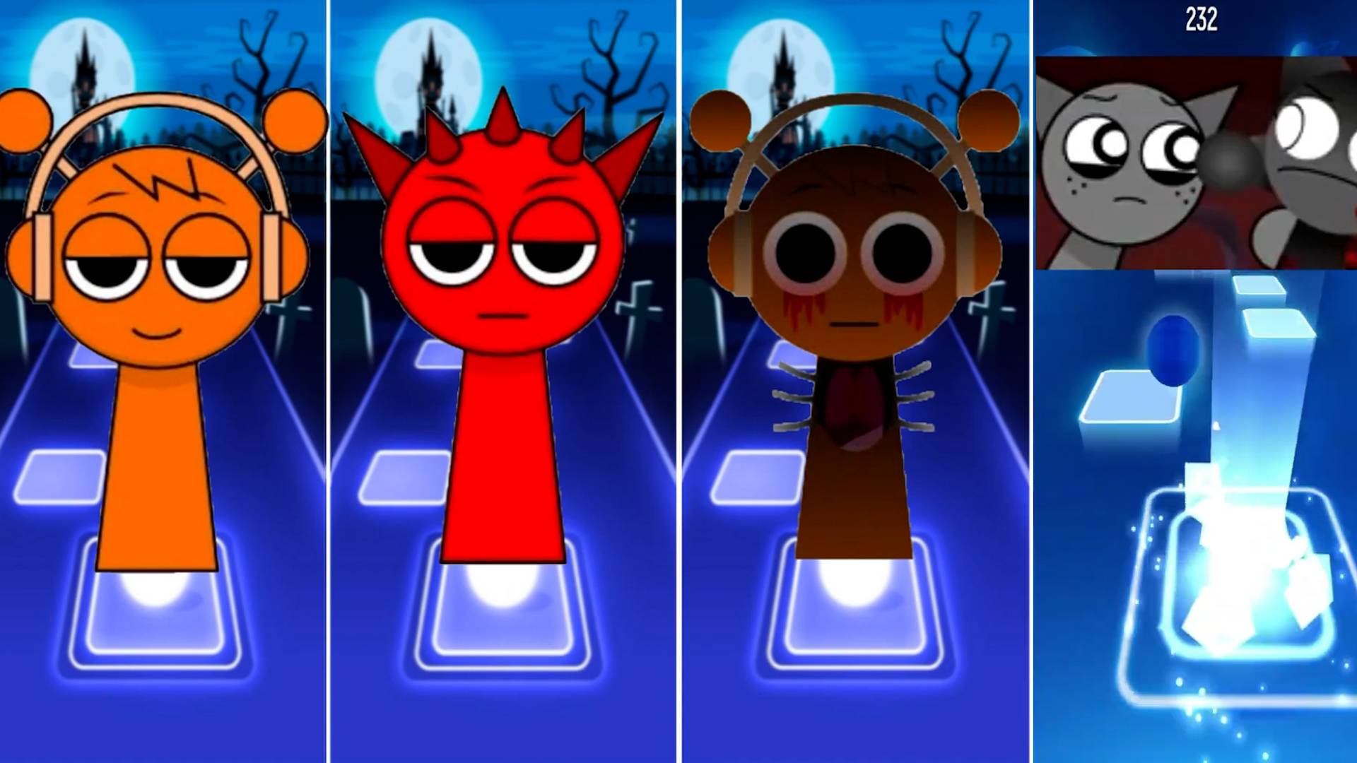 Incredibox Sprunki - Oren 🌟 Raddy 🌟 Simon 🌟 Oren ⚡ Tiles Hop EDM Rush!