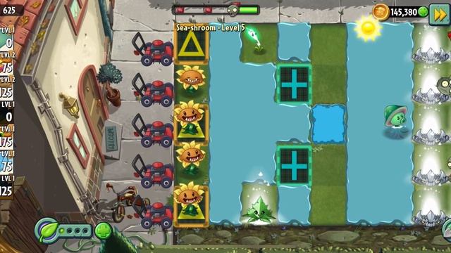 Растения против зомби 2 , ивент растение недели ( уровень 5 )