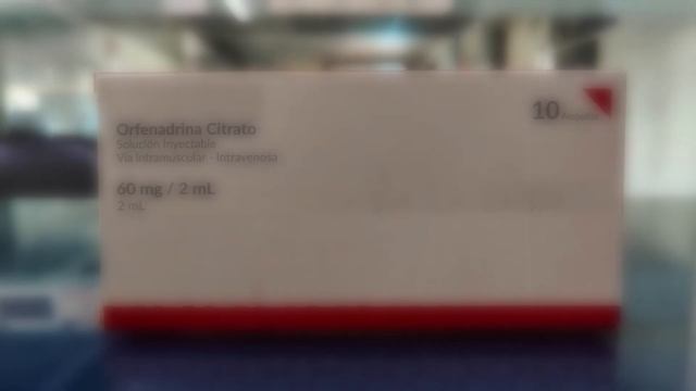Orphenadrine Citrate Injection
