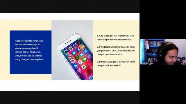 Seminar Online, Seri 9: "Memilih Tontonan Film di Masa Sekarang"