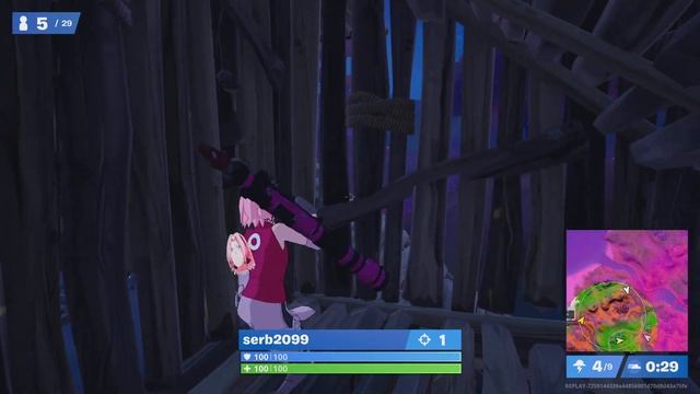 New Sakura Haruno Fortnite Skin Solo Victory Royal w/New Matching Face Emoticon as a backbling 4k