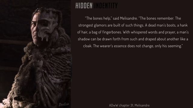Characters who hid their Identity in Game of Thrones