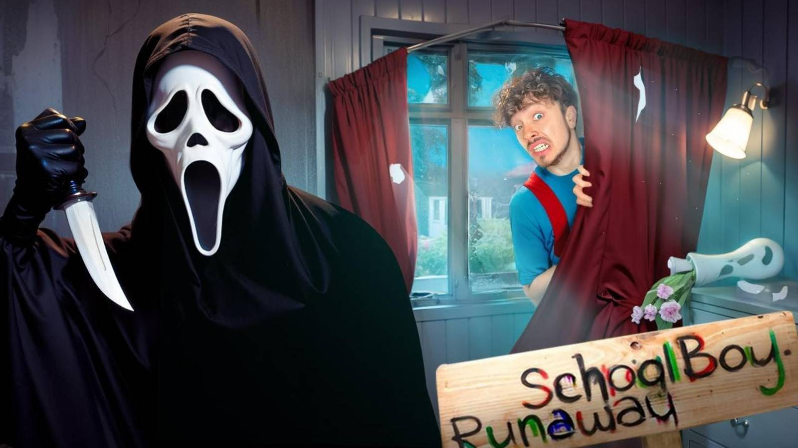 МАНЬЯК ИЩЕТ МЕНЯ В ДОМЕ ЗЛЫХ РОДИТЕЛЕЙ В SCHOOLBOY RUNAWAY В МАЙНКРАФТ! ЭДИСОН ПЕРЕЦ СКУЛБОЙ