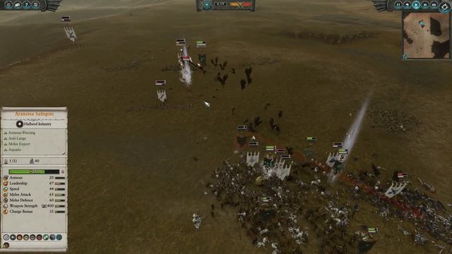 Depth Guard + Fishlady Combo (VP vs HE) - Quick Battles 13 Total War Warhammer 2 Multiplayer