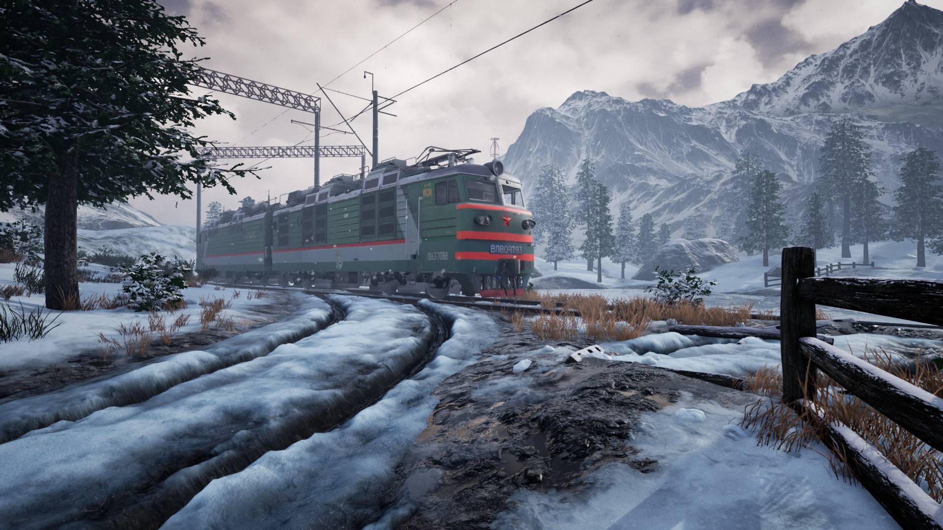 Боремся с преступностью Управляем поездом симулятор поезда Trans-Siberian Railway Simulator