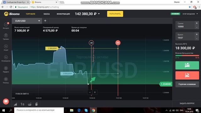 38 тыс за 3 минуты Заработок на Бинарных Опционах 2018 Биномо