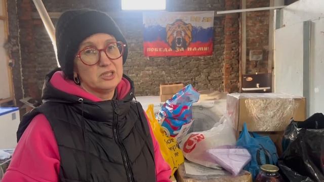Приехала наша Людмила из г. Губкин.