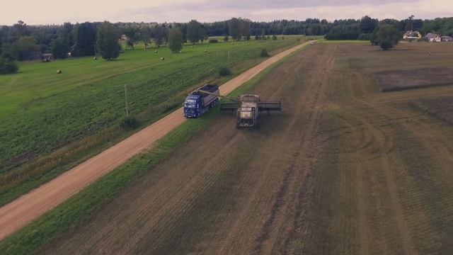 Canola Harvest vol2 in Estonia 2k18 | Sadala Agro 🇪🇪