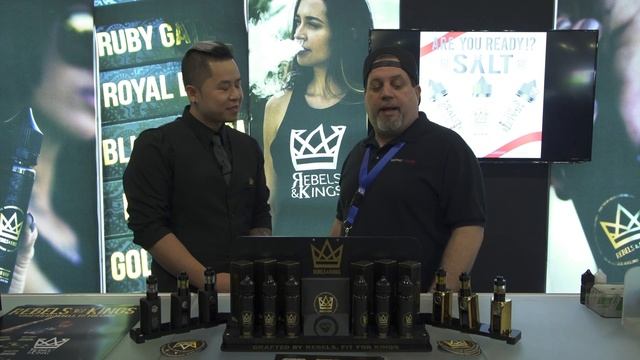 ECC Ontario 2018 – An Overview Of The E-Juice Flavors From Rebels & Kings