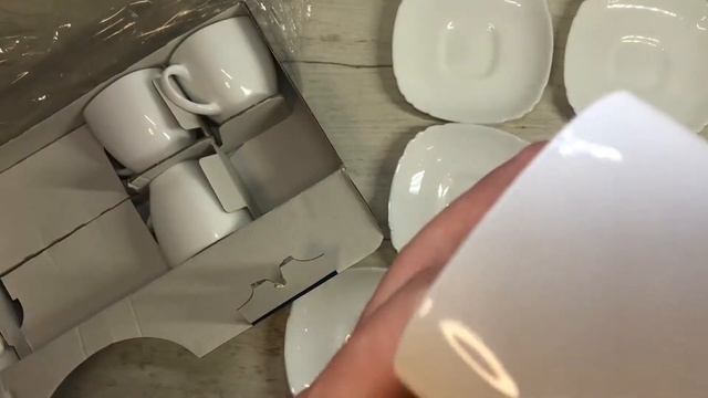 Розпакування Чайний сервіз Luminarc Lotusia з 12 предметів з Rozetka