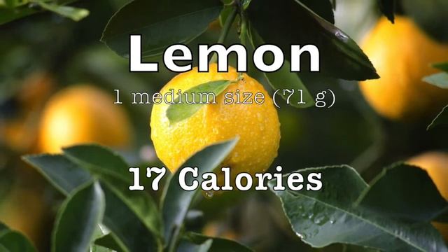 Amount of Calories in 40 Popular Fresh Fruits