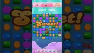 level ~5846 candy 🍬 crush 😅 saga#gaming #shortvideo #youtube