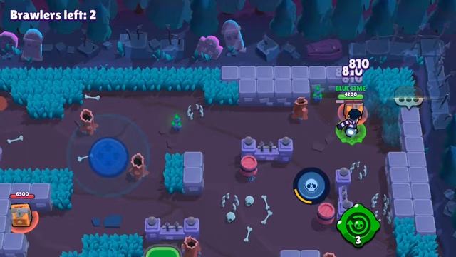 сражаюсь с green lime 1 на 1 в соло шд в BRAWL STARS